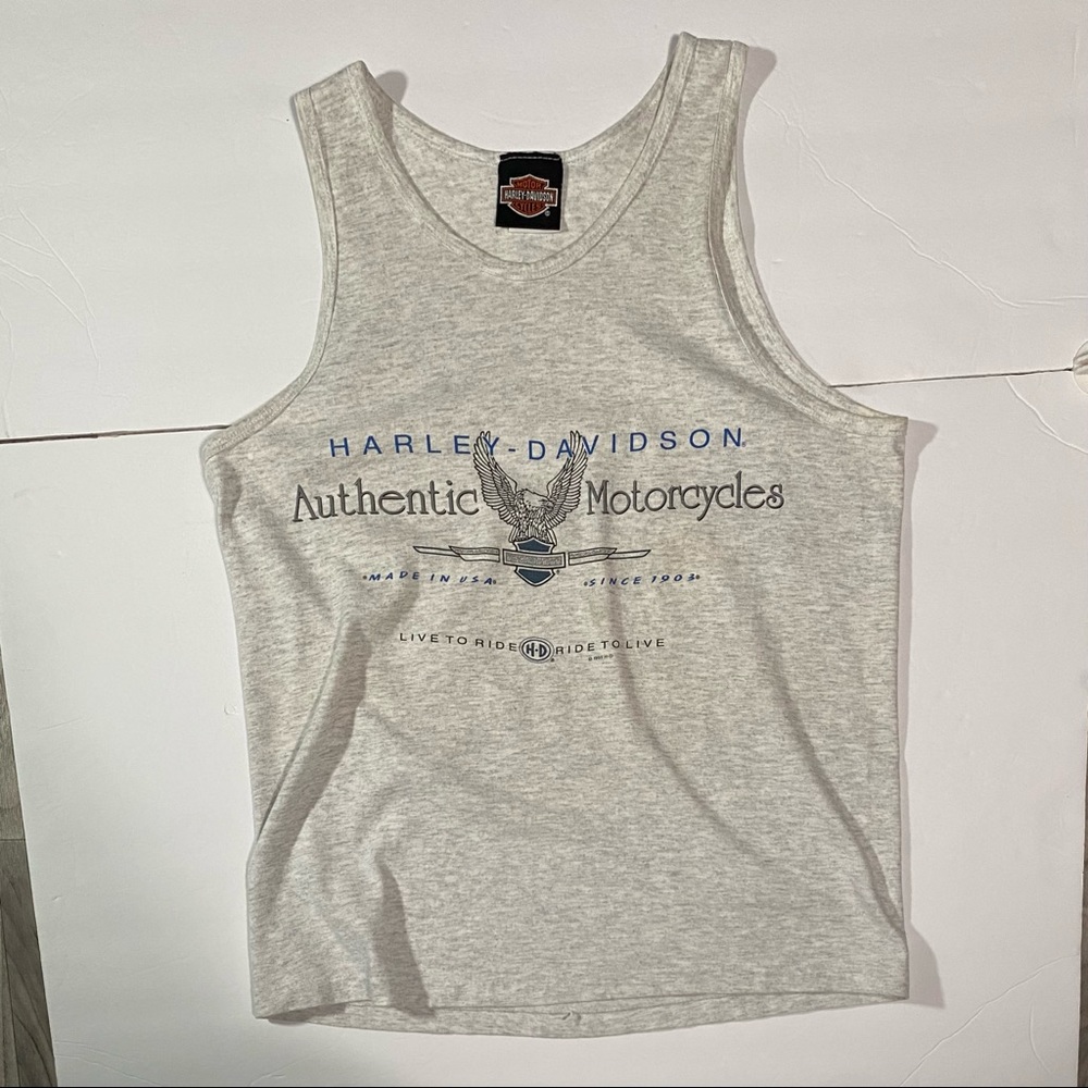 VINTAGE HARLEY DAVIDSON TANK